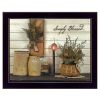 Black Framed "Simply Blessed" By Susan Boyer, Ready To Hang