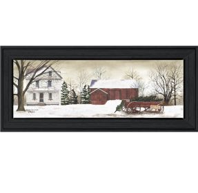 Black Framed "Christmas Trees for Sale" By Billy Jacobs