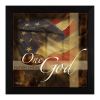 Black Framed "One Nation Under God" By Marla Rae
