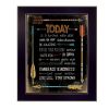 Black Framed "Today is a Brand New Day" By Marla Rae
