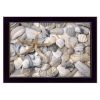Black Framed "Starfish and Seashell" By Lori Deiter