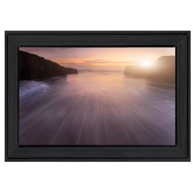 Black Framed "The Future" by Moises Levy, Ready to Hang