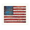 White Framed "Pledge of Allegiance" By Marla Rae, Wall Art