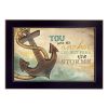 Black Frame "You Are my Anchor" by Marla Rae, printed wall art