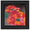 Black Frame "Blooms on Black II" by Lisa Morales