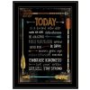 Black Frame "Today Is a Brand New Day" by Marla Rae