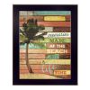 Black Framed "Beach Memories" By Marla Rae
