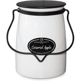 Milkhouse Candle Company, Caramel Apple, Butter Jar, 22Oz