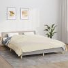 Weighted Blanket Light Cream 86.6"x94.5" 33.1 lb Fabric