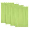 Green Glow Outdoor Patio Curtain 54"w x 84"l ,4 pcs
