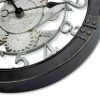 Westclox 16" Brown/Bronze Gears Analog QA Wall Clock