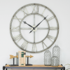 Samson Metal Round Wall Clock, 32"