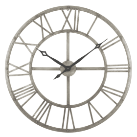 Samson Metal Round Wall Clock, 32"