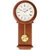 Cherry Brown Wood Bedford Clock Collection Olivia 24.5"
