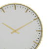 Gold CosmoLiving by Cosmopolitan 20" Clock, Gold Accents