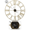 Gold Sorbus Analog - Roman Numeral, Decorative Clock - 24"