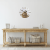 Northlight 12" Train Design Roman Numeral Round Clock