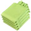 Green Glow Outdoor Patio Curtain 54"w x 84"l ,4 pcs