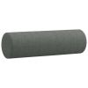 Throw Pillows 2 pcs Dark Gray 5.9"x19.7" Fabric