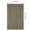 Coffee Liqueur Outdoor Patio Curtain 54"w x 84"l ,2 pcs