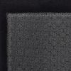 Washable Rug Soft Fluffy Short Pile 63" x 90.6" Anti Slip Black