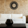 Black La Crosse 20" Covington Contemporary Analog Clock