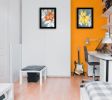 Black Framed "Tiger Lilies" 2-Piece Vignette by Roey Ebert