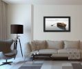 Black Framed "Solitude" by Moises Levy, Ready to hang