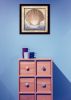 Black Framed "Shell" By Ed Wargo, Ready To Hang