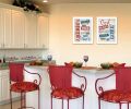 White Framed "American Collection" By Marla Rae