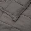 Weighted Blanket Gray 86.6"x94.5" 24.3 lb Fabric