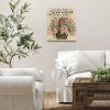 Wooden Fence "Home Sweet Home Peonies" By Cindy Jacobs