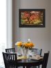 Black Framed "First Colors of Fall I" by Moises Levy