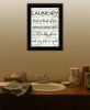 Black Framed "Laundry" By Susie Boyer, Ready to Hang