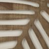 Two-tone 2-piece Wood Panel Birch Palms Wall Decor Set