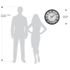 Black/White Better Homes & Gardens 20 Raised Roman Numeral