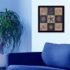 Black Framed "Coastal Collage I" By Debbie DeWitt