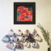 Black Frame "Blooms on Black II" by Lisa Morales