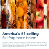 Glade Candle Pumpkin Spice Things Up,3.4 OZ. w/Essential Oils