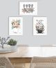 White frame "Rise & Shine Kitchen Collection", Michele Norman