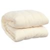 Weighted Blanket Light Cream 53.9"x78.7" 22 lb Fabric