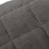 Weighted Blanket Gray 86.6"x94.5" 24.3 lb Fabric