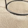 Washable Rug Soft Shaggy Beige 63" x 90.6" Anti Slip