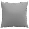 Throw Pillows 4 pcs Gray 19.7" x 19.7" Fabric