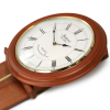 Cherry Brown Wood Bedford Clock Collection Olivia 24.5"