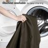 Coffee Outdoor Patio Curtain, W54" x L120"