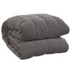 Weighted Blanket Gray 86.6"x92.5" 33.1 lb Fabric