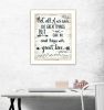 White Framed "Great Love" by Annie LaPoint