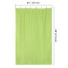 Green Glow Outdoor Patio Curtain 54"w x 84"l ,4 pcs