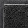 Washable Rug Fluffy Short Pile 63" x 90.6" Anti Slip Anthracite